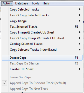 Ripping - Action - Detect Gaps