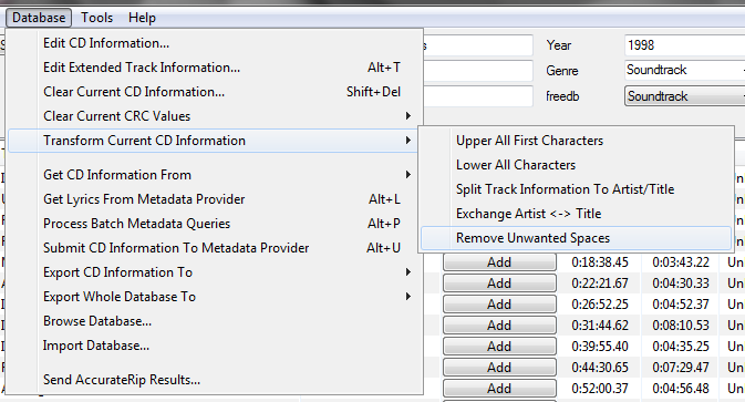 Ripping - Remove Unwanted Spaces - Cropped