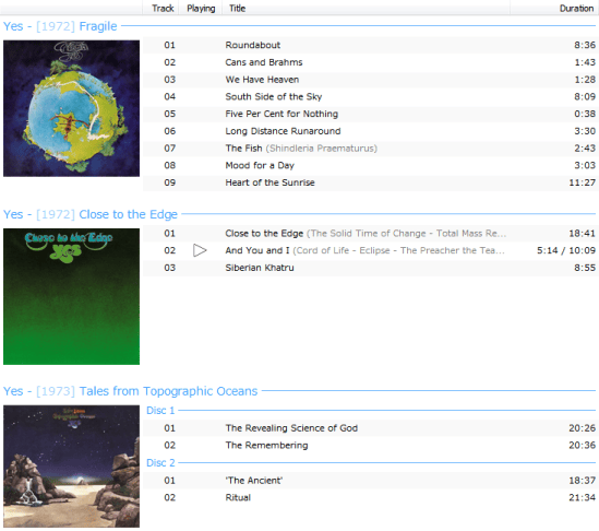 Foobar2000 ~ Playlist Viewers | The Audio File