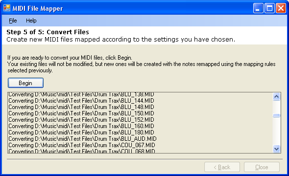 MIDI File Mapper