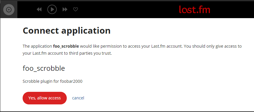 last.fm sign up