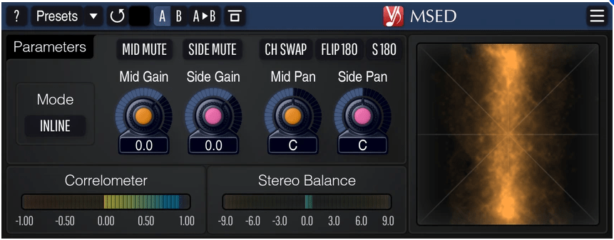MSED user interface