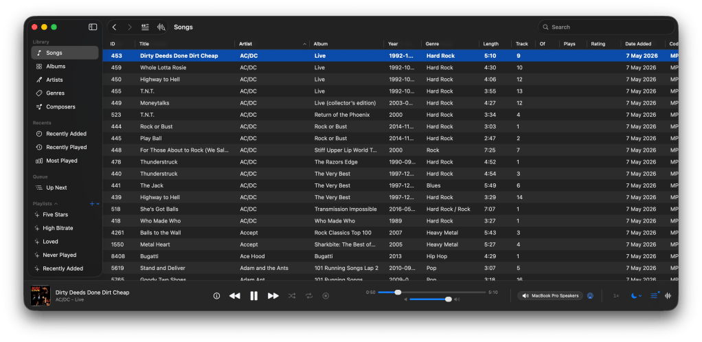 bocan-music interface