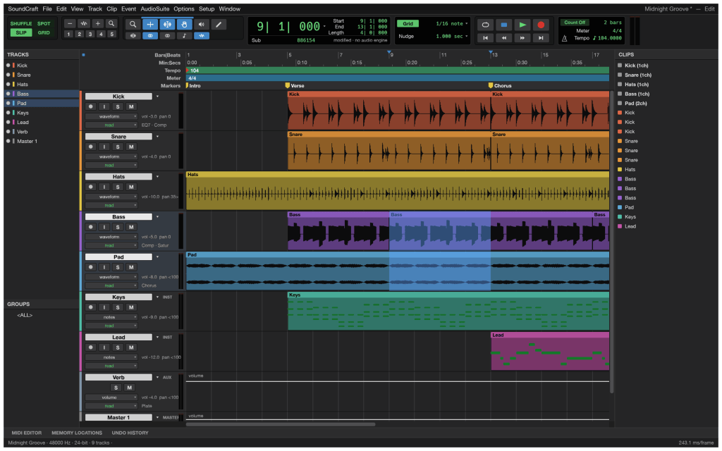 soundcraft user interface 